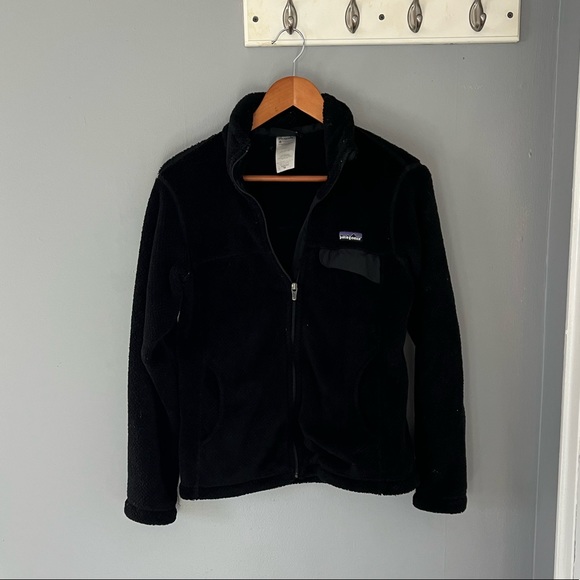 Patagonia Black Fleece Full Zip Medium - Picture 2 of 14